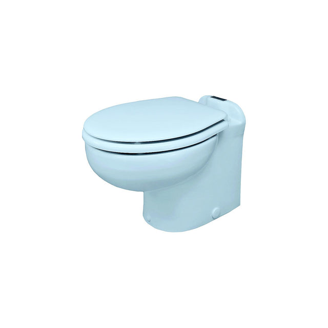 Raritan 220HS01201 Marine Elegance™ Angled Back, Fresh Water and Remote, 12V Toilet, White
