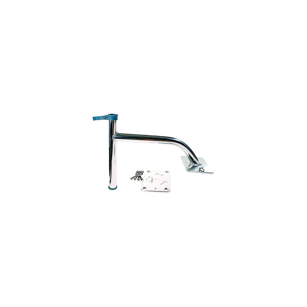 Panther King Pin Shallow Water Anchor System - Quick Release Bow Mount Bracket, 3" Rise