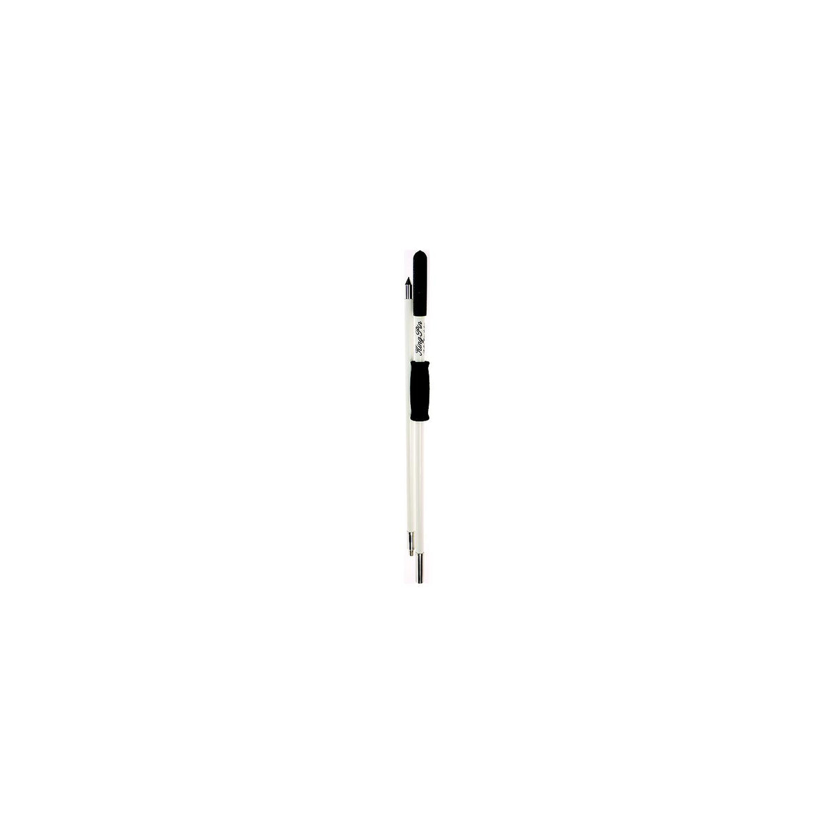 Panther King Pin Shallow Water Anchor System - 2 Piece Anchor Pole, White