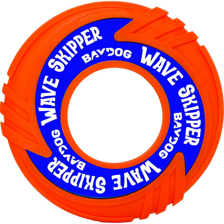 Bay Dog  WSORG WaveSkipper Dog Toy, Orange