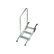 Lippert 2023024500 Victory Step® Toy Hauler & RV Patio Steps with Entry Assist Handrail - Triple, 3