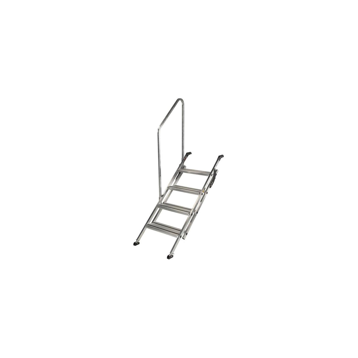 Lippert 2023024501 Victory Step® Toy Hauler & RV Patio Steps with Entry Assist Handrail - Quad