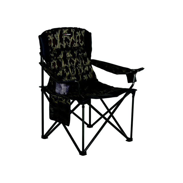 Lippert 2023053729 Lippert Campfire Deluxe Folding Chair - Mossy Oak® Original Bottomland® Camo, 500 lbs, 9.1" x 9.1" x 42.5" Folded