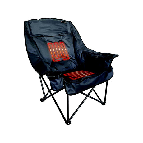 Lippert 2024043334 BIG BEAR HEATED CHAIR, Dark Grey