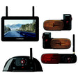 Furrion 2021124366 Vision S®+ RV Observation System - 7" Monitor, Side Cameras with LED Marker Lights, Sharkfin Camera, Rear Camera with LED Marker Light