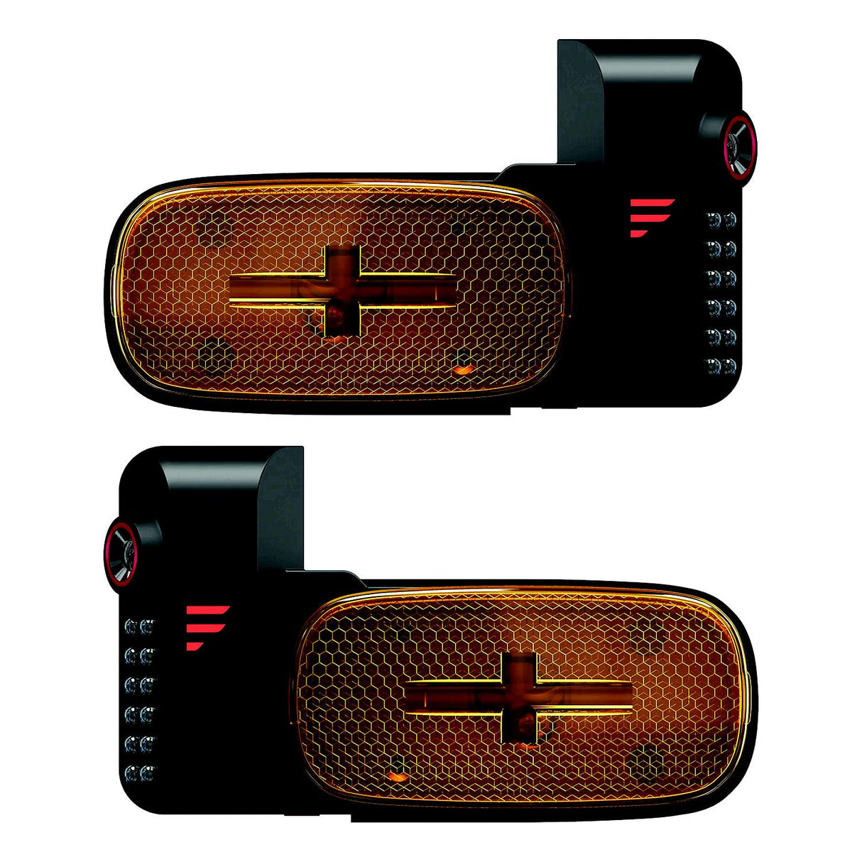 Furrion  2021124443 Vision S®+ Rv Observation System Left & Right Side Cameras With Led Marker Lights, 5.75" L x 3.25 H