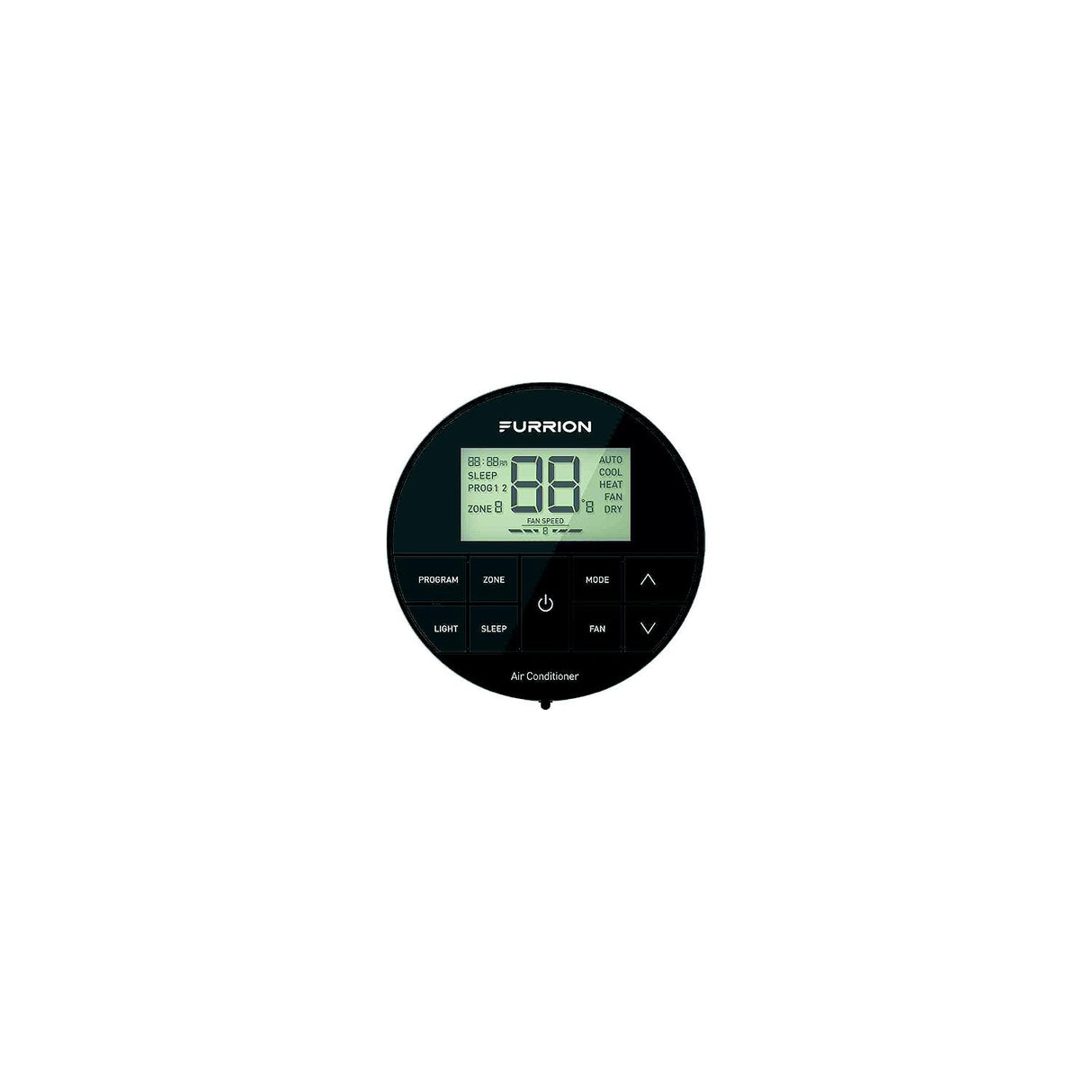 Furrion 2024042658 Chill® Thermostat, Multi-Zone, 3 Fan Speed, Black