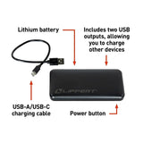Lippert 2024043405 Replacement Power Bank for Heated Camping Chairs, 10,000 mAh