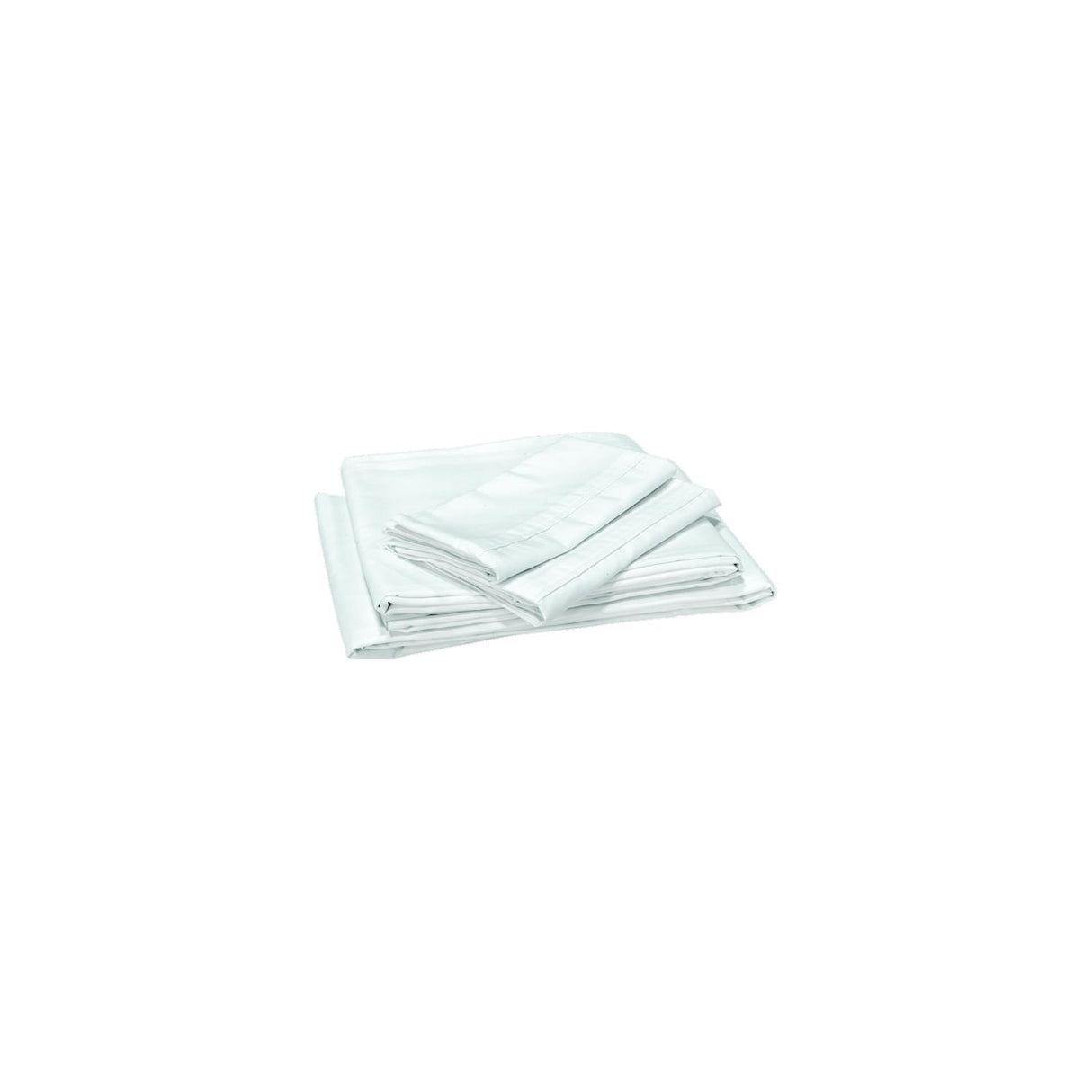 Thomas Payne 2020218510 Microfiber Sheet Set, White, King