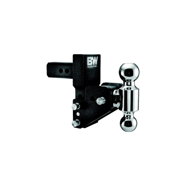 B&W TS20066BMP Multipro Tow & Stow™ Dual Ball Receiver Hitch, Fits Any 2-1/2" Receiver