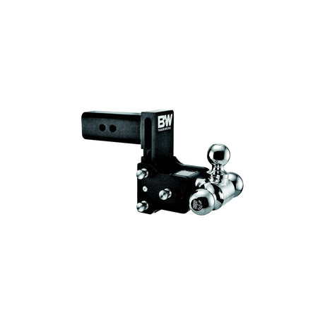 B&W TS20048B Trailer Hitches Tow & Stow Tri Ball Receiver Hitch | Fits 2-1/2" Receiver