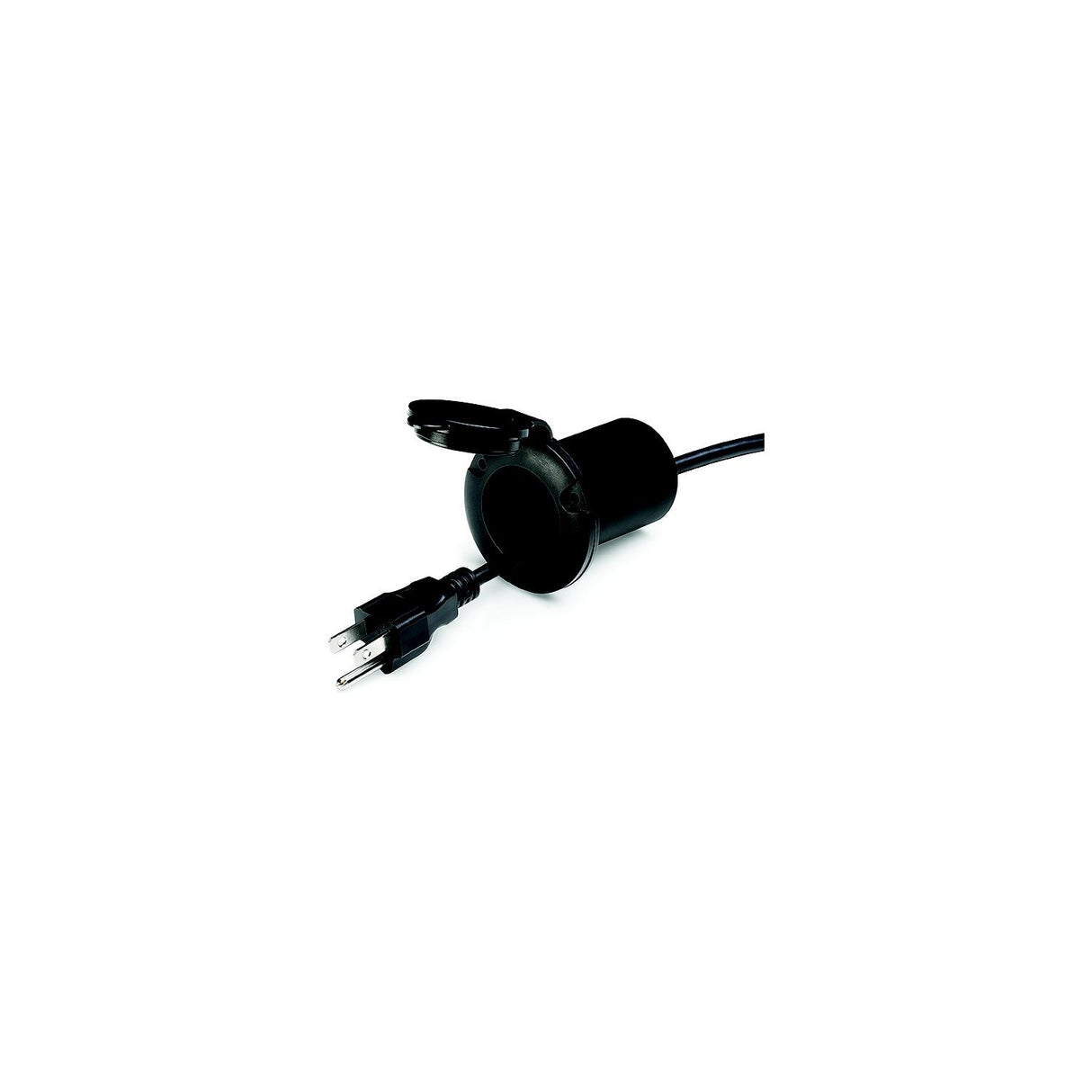 Guest 150PHW Universal AC Plug Holder, White
