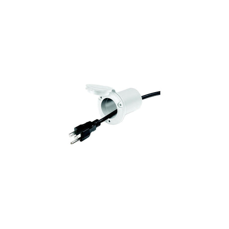 Guest 150PHW Universal AC Plug Holder, White