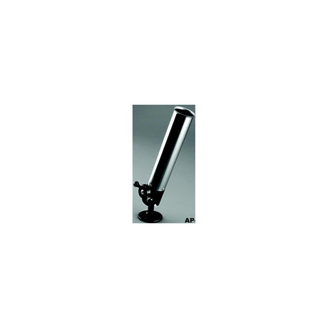 Angler's Pal 950800 Stainless Steel Tube With Black Anodized Aluminum Rod Holder, 10"