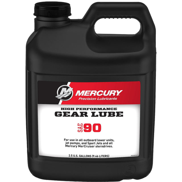 Mercury 8M0222071 SAE 90 High Performance Gear Lube and Pump Kit - 2.5 Gallons