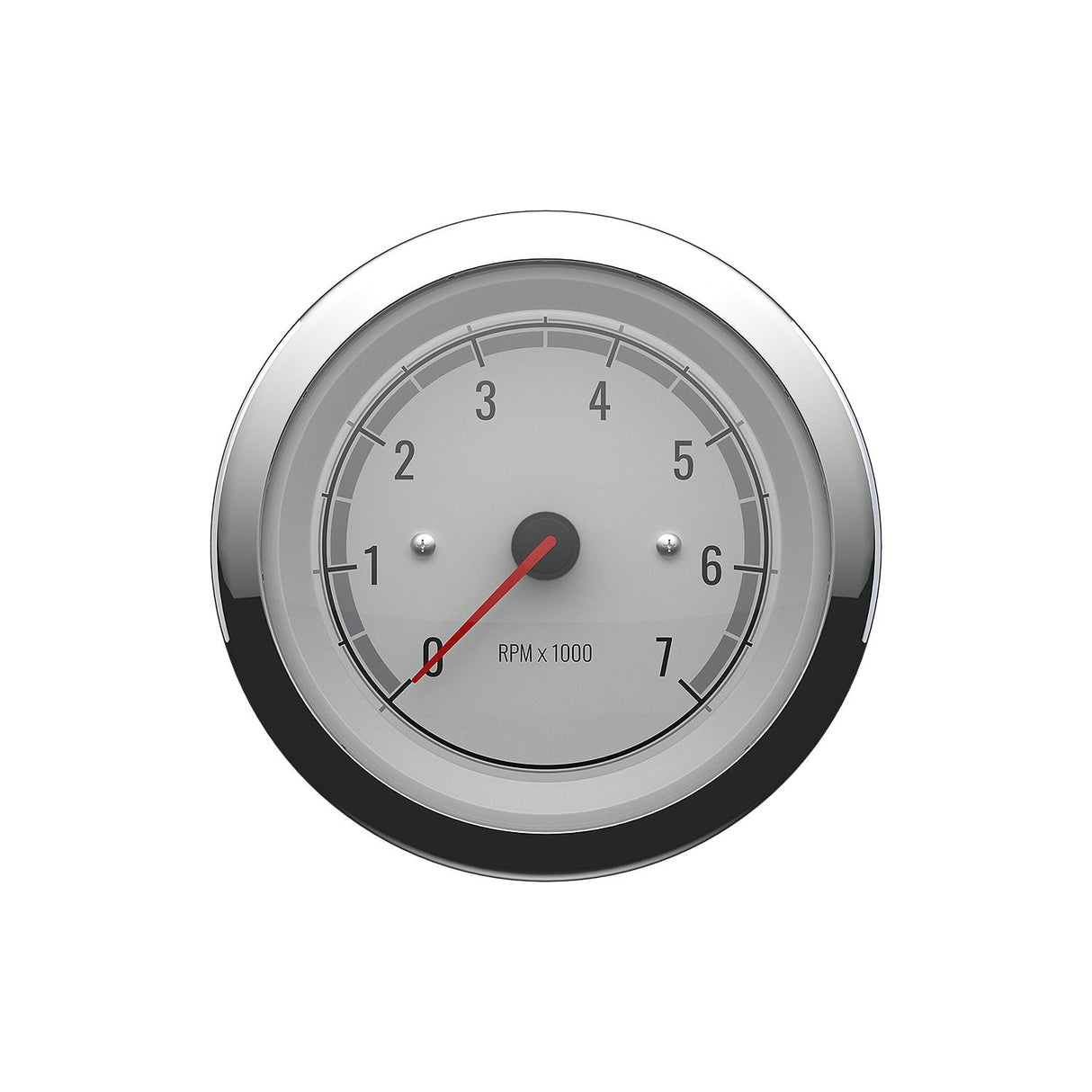 Quicksilver 8M6020074 Tachometer (7,000rpm), White/Chrome
