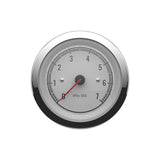 Quicksilver 8M6020074 Tachometer (7,000rpm), White/Chrome