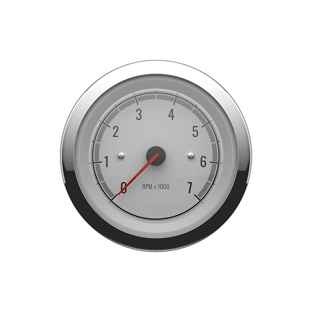 Quicksilver 8M6020074 Tachometer (7,000rpm), White/Chrome