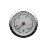 Quicksilver 8M6020076 Speedometer (65mph), White/Chrome