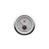 Quicksilver 8M6020077 Fuel Level, White/Chrome