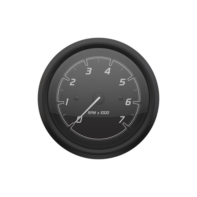 Quicksilver 8M6020098 Tachometer (7,000rpm), Black/Matte Black