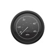 Quicksilver 8M6020099 Speedometer (45mph), Black/Matte Black