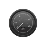 Quicksilver 8M6020099 Speedometer (45mph), Black/Matte Black
