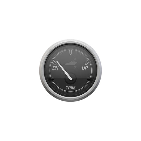 Quicksilver 8M6020114 Power Trim, Black/Brushed Stainless
