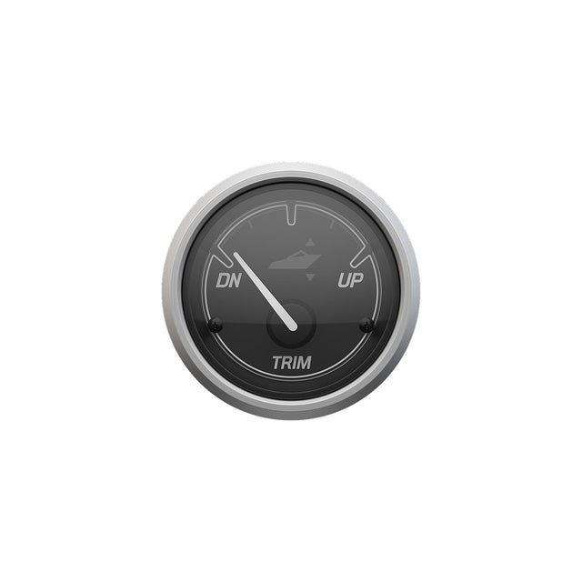 Quicksilver 8M6020114 Power Trim, Black/Brushed Stainless