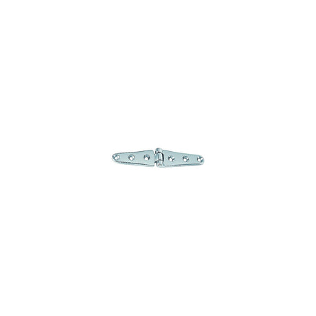 6" Strap Hinges Chrome Plated Brass, Pr.