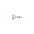4 Chrome Plated Bronze T Hinges Pr