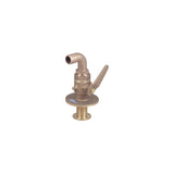 3/4" Bronze Seacock w/Straight Tail Piece