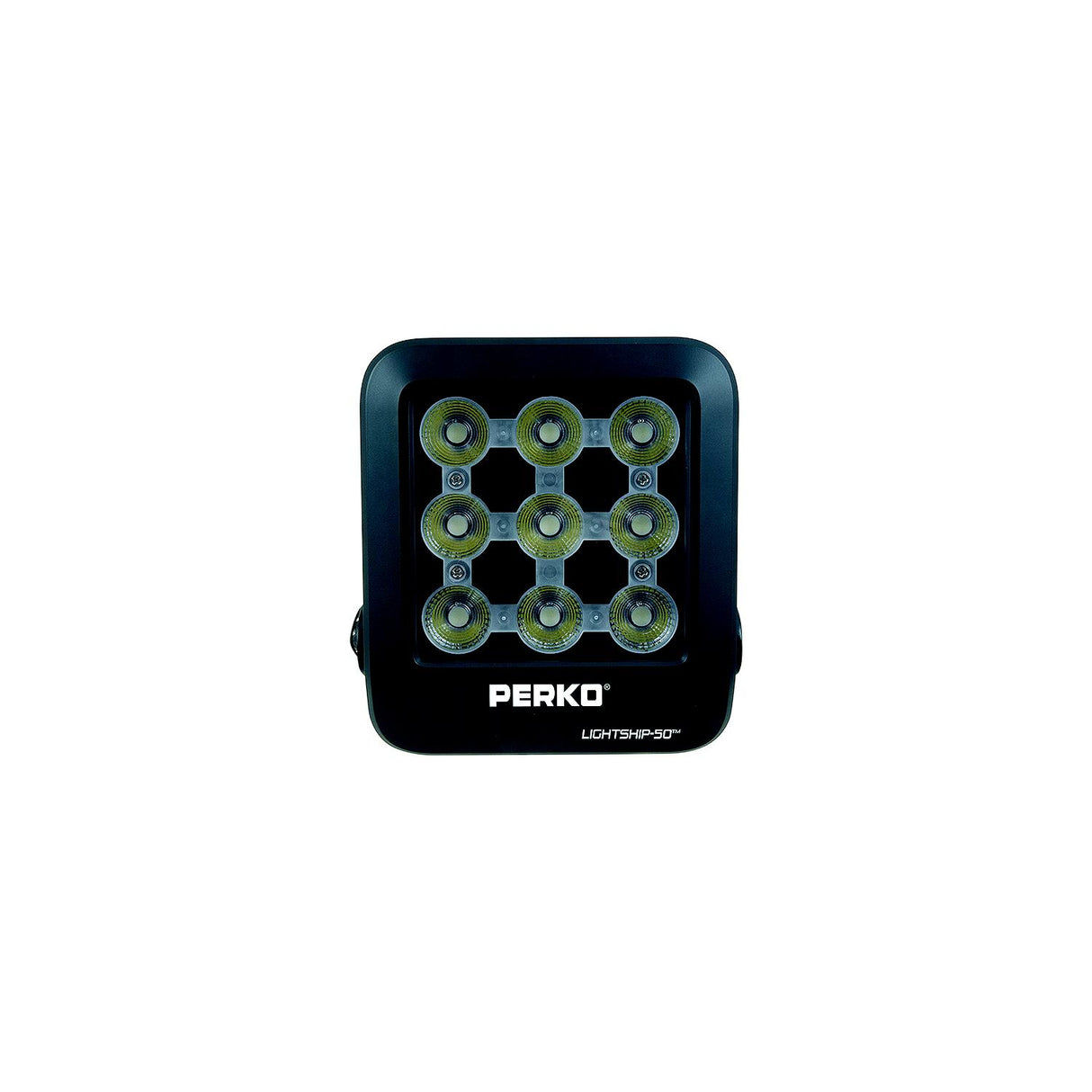 Perko 1643050S0B High Performance LED Flood/Spot light - Lightship 50, Black