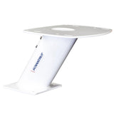 Scanstrut APTF25001 Aluminum PowerTower - White, Fits with 2kW/4kW Raymarine; Garmin & Navico BR24/3G/4G radomes (Forward leaning w/ 25-degree rake), 10"