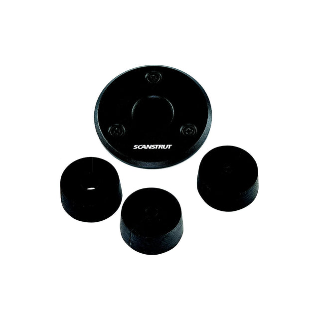 Scanstrut DSLP30BLK Low Profile Cable Seal, Black anodized aluminum, fits 9-14mm cable