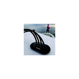 Scanstrut DSLPMULTIBLK Low Profile Multi Cable Seal, Black anodized aluminum, fits 15mm cable