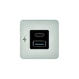 Scanstrut SCTILE11 USB-A & C Interior Charging Socket - Stainless Steel, 10-32V DC
