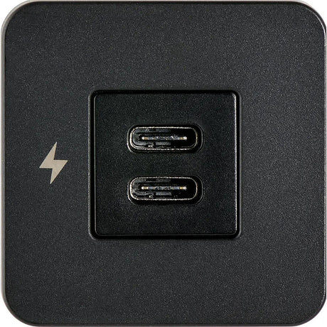 Scanstrut SCTILE20 USB-A & C Interior Charging Socket - Black Bezel, 
10-32V DC