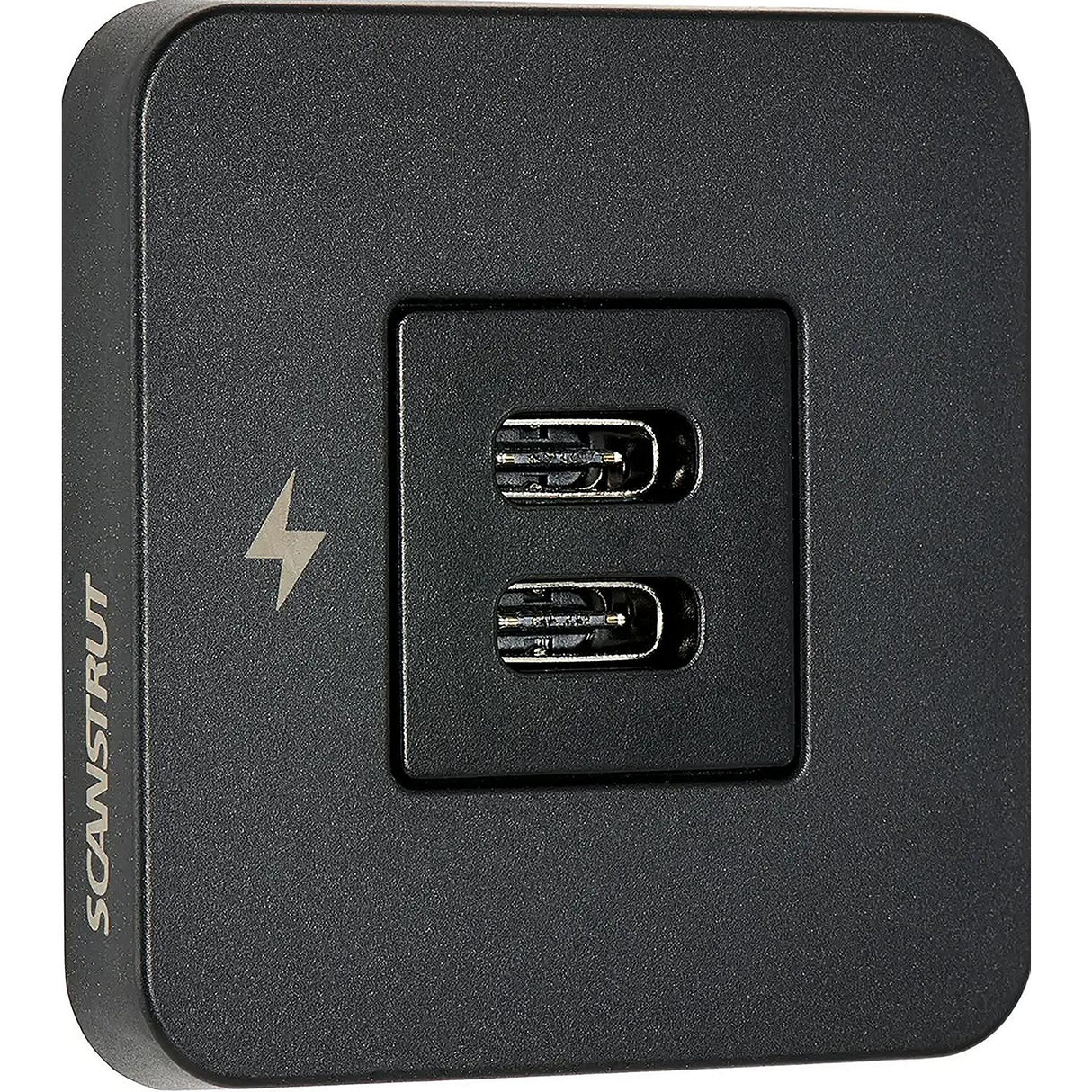 Scanstrut SCTILE20 USB-A & C Interior Charging Socket - Black Bezel, 
10-32V DC