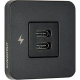 Scanstrut SCTILE20 USB-A & C Interior Charging Socket - Black Bezel, 
10-32V DC
