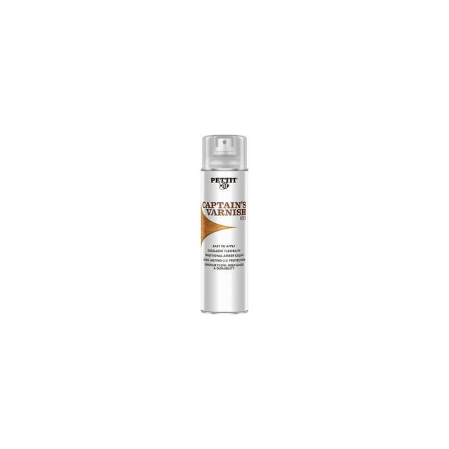 Pettit 1015A Captain's Varnish, Pt., 15.9 oz. Aerosol