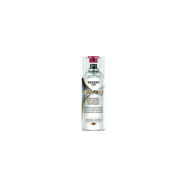 Pettit 3625A ProPoxy Acrylic Urethane Topside Paint Aerosol, Vivid Red