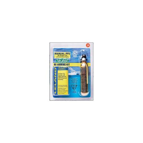 Leland V8616084204Z Rearm Kit 24 Gram Co2 With Bayonet For Manual Inflable PFD