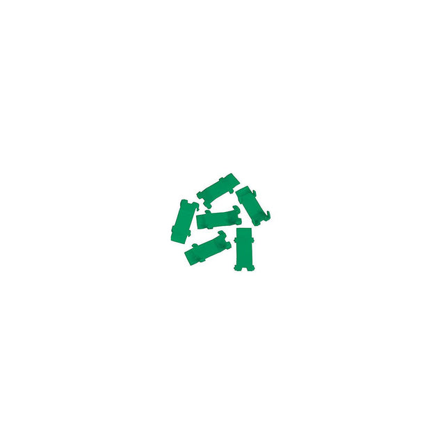 Leland V9012400006 Replacement Indicator Clips-Green-6/PK. for Halkey-Roberts V90000 Inflators.