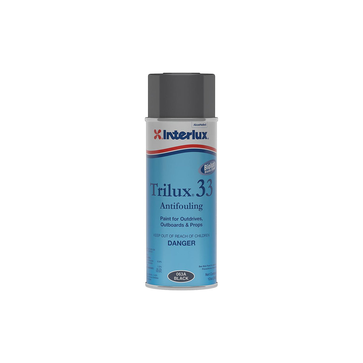 Interlux YBA068A16 Trilux 33 Antifouling Paint, Spray Can, White
