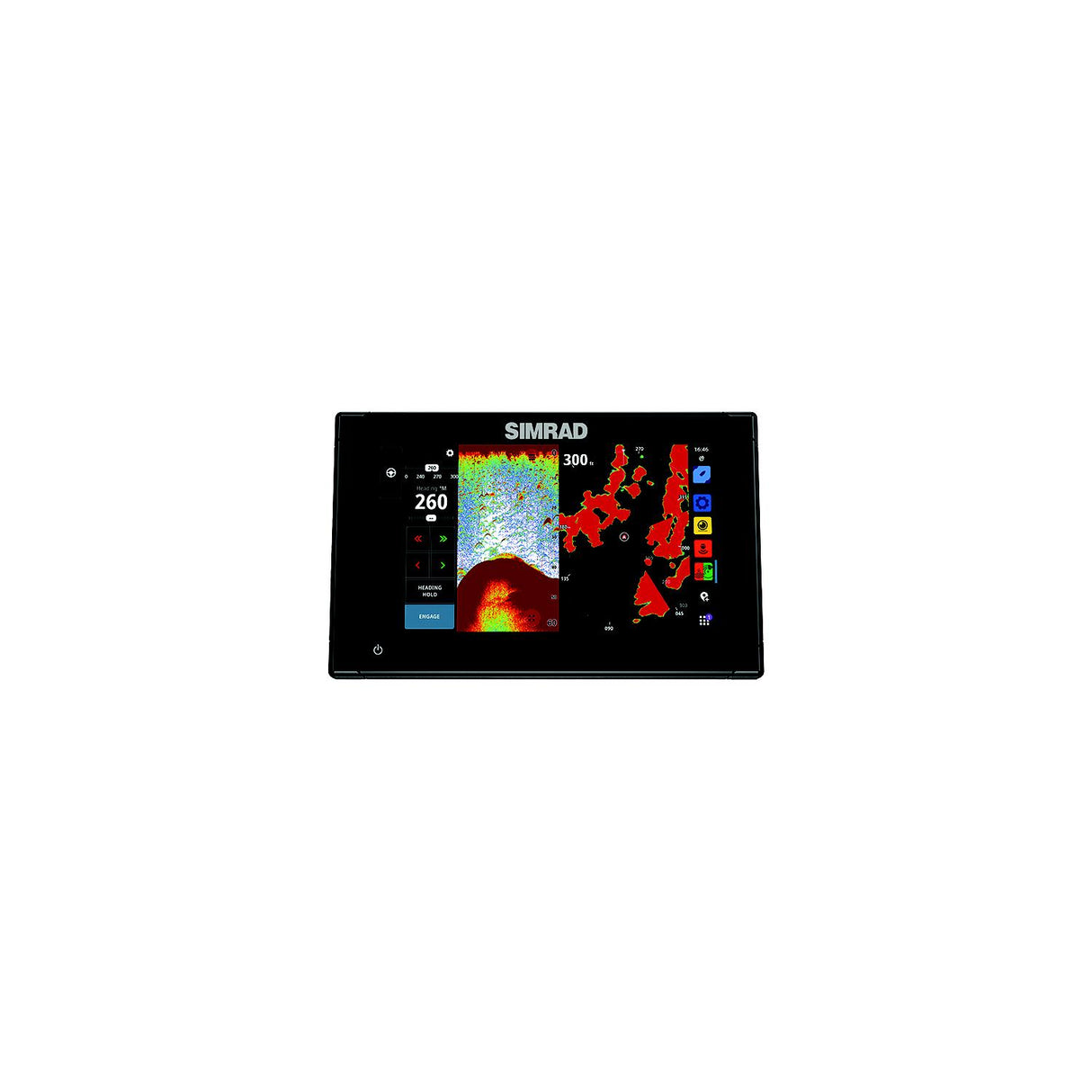Simrad 00015214001 NSX™ 3007 Smart Chartplotter & Fishfinder, 7" w/o Transducer
