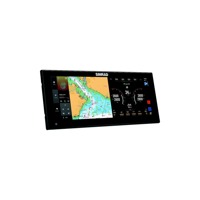 Simard 00016216001 NSX™ Ultrawide Smart Chartplotter & Fishfinder, NSX 3012UW w/Active Imaging 3-in-1, 12"
