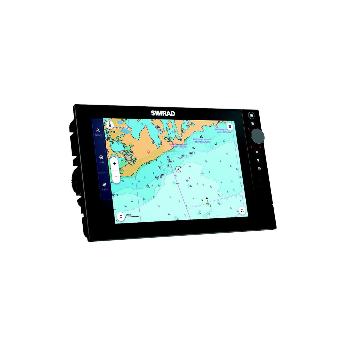 Simrad 000-16277-001 NSS 4 Chartplotter, No Built-in Sonar, 16"