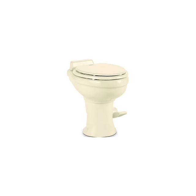 Dometic 320 Series Standard Height Toilet w/o Sprayer, Bone