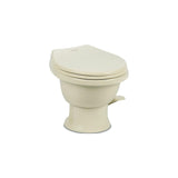 Dometic 9610008262 411 Gravity Flush Toilet, Bone, Standard Height